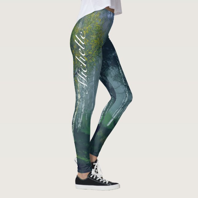 Leggings Personnalisé ajoutez vos propres guêtres nommées (Droite)