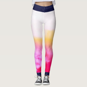 Leggings personnalisés SKI DE NUIT ET DAYBREAK