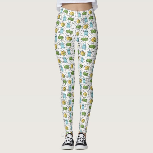 Leggings Personne du chat (Devant)