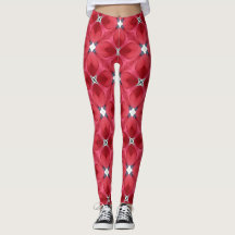 Pétales de Rose Rouge Motif Diamant