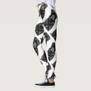 Leggings Petit Labrador Chien noir Chien Chien Chien Chien 