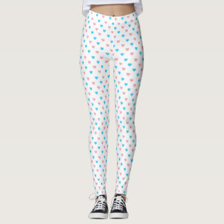 Leggings Petites jambes de coeur Trans Pride