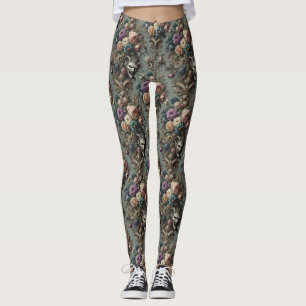 Leggings Petits démons osent rêver - gothique victorien