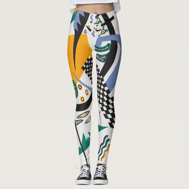 Leggings Petits Mondes IV, Abstraits, Wassily Kandinsky (Devant)