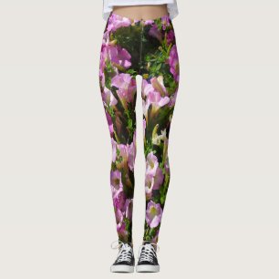 Leggings pétunia roses