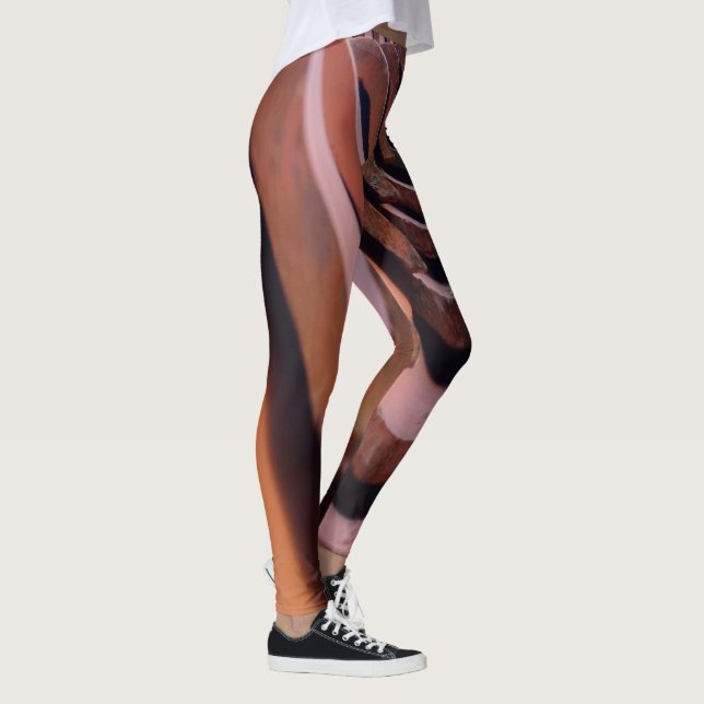 Leggings Photo intéressante, tuiles de toit avec perspectiv (Droite)
