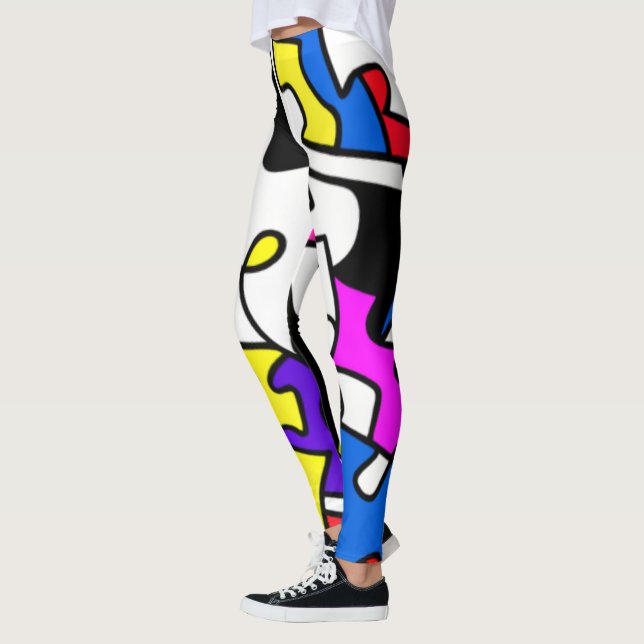 Leggings Pièces de puzzle (Gauche)