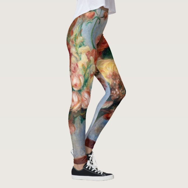 Leggings Pierre-Auguste Renoir - Fleurs dans un Vase (Droite)