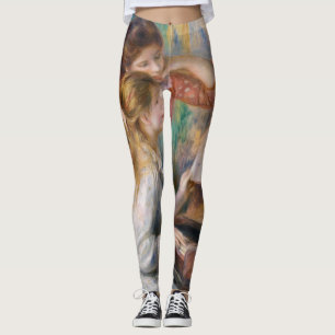 Leggings Pierre Auguste Renoir - Jeunes filles au piano