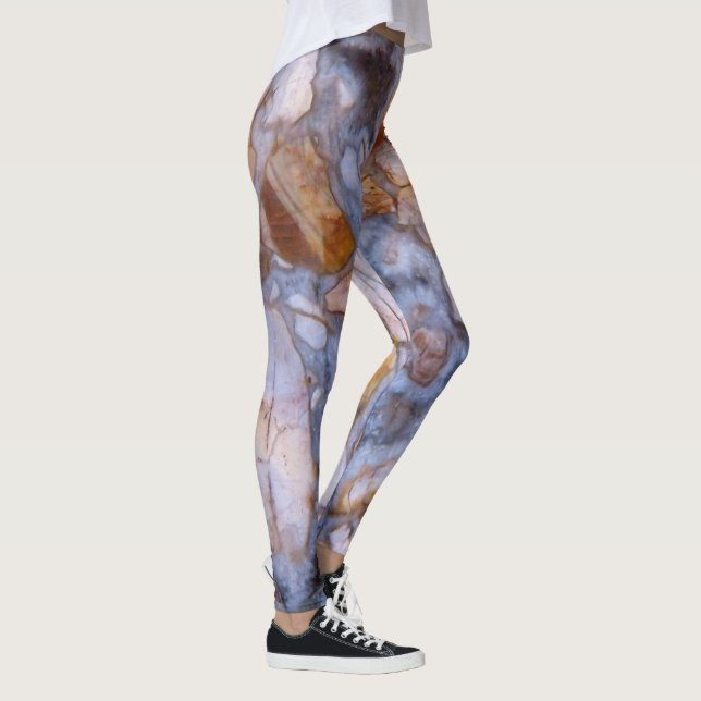 Leggings Pierres de Jasper naturelles Couleurs et design au (Droite)