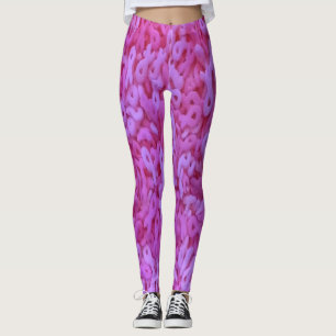 Leggings Pink Ribbon Sensibilisation au cancer du sein