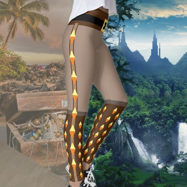 Leggings Pirate Explorer Imaginaire Aventure Costume d'entr (Créateur téléchargé)