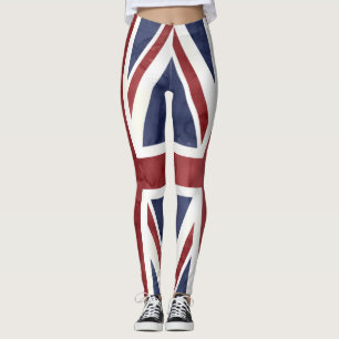 Leggings PixDezines GRUNGE UNION JACK
