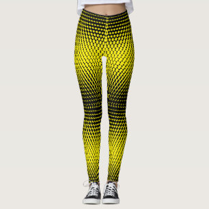 Leggings Pixel Motif 09.B.w. PAR BG