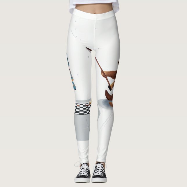 Leggings "Pixel Perfect" "Jeu sur Leggings" (Devant)