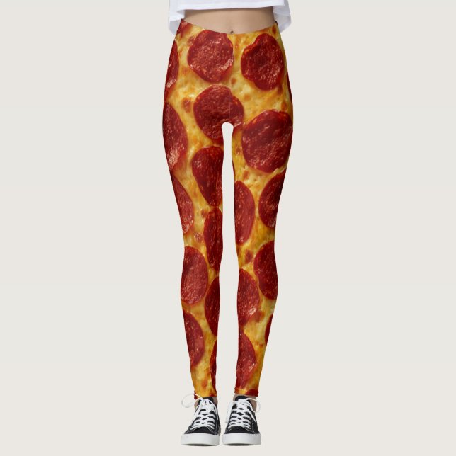 LEGGINGS PIZA PEPPERONI PLUS 3 (Devant)