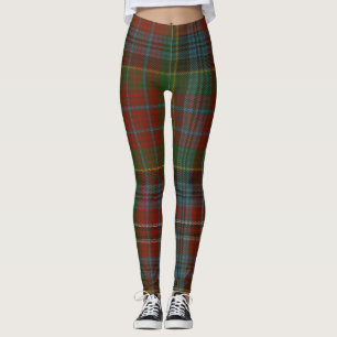 Leggings Plaid de clan de tartan de Kidd