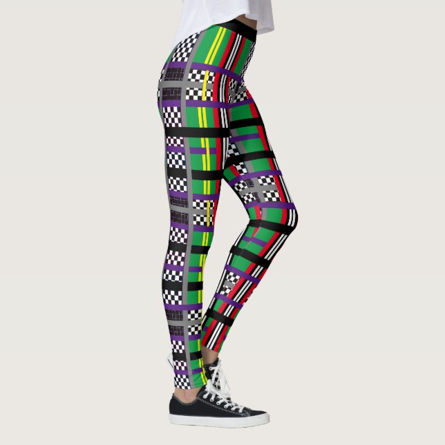 Leggings Plaid Racer (Droite)