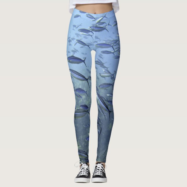 Leggings Plan du poisson (Devant)