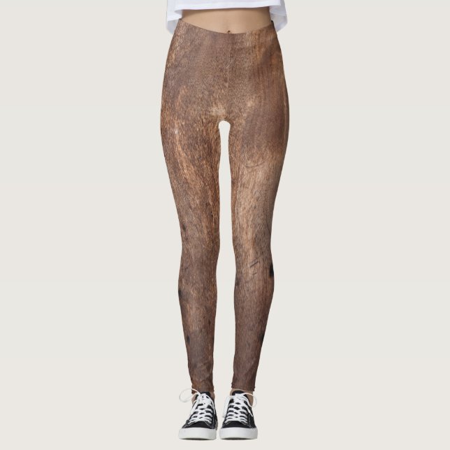 Leggings Planche de pin (Devant)