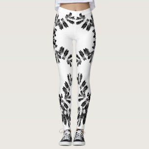 Leggings Plantes en silhouettes