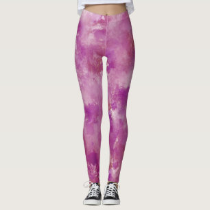 Leggings Plate-forme de peinture colorée #2