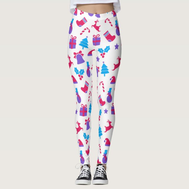 Leggings Pluie de Xmas (Devant)