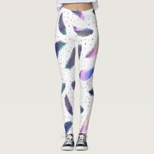 Leggings Plumes élevantes de méditation de Pilates de yog