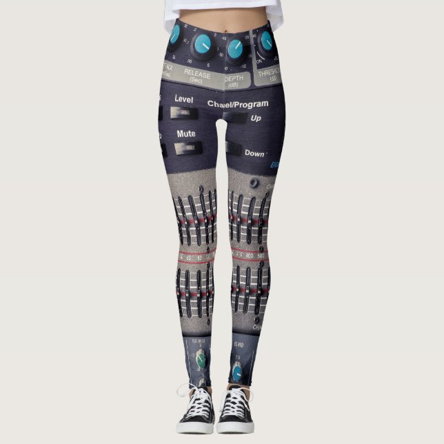 Leggings Plusieurs boutons Sound Mixer Studio (Devant)