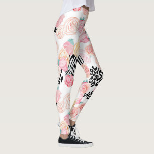 Leggings Plutôt rose jaune Poster de animal Valentine