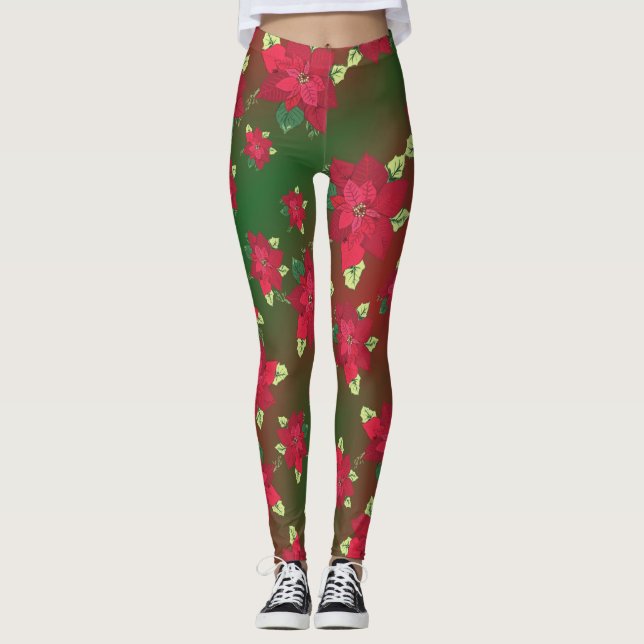 Leggings Poinsettia (Devant)
