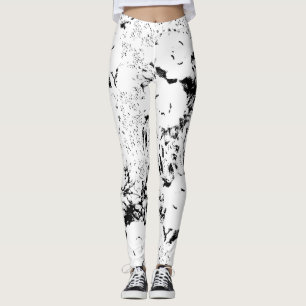 Leggings Point, vache noire