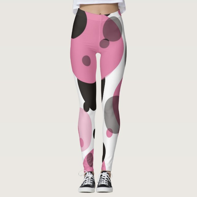Leggings Points colorés Motif (Devant)