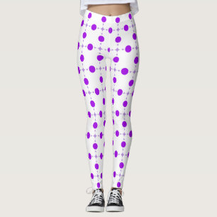 Leggings Points violets, Motif à pois, Points, Pointillé