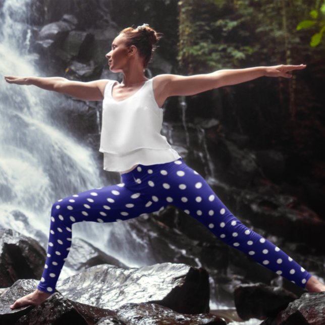 Leggings Pois bleu (Créateur téléchargé)