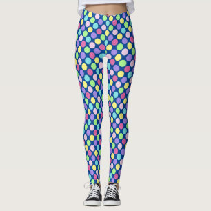 Leggings Pois colorés amusants