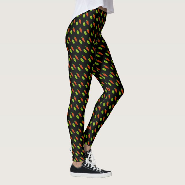 Leggings Pois et carottes (Droite)