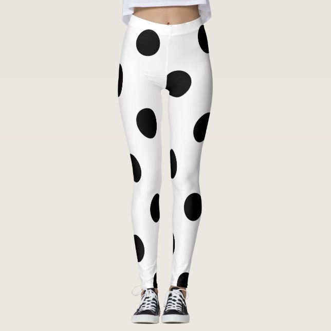 Leggings Pois joueurs : Légendes confortables et élégantes  (Devant)