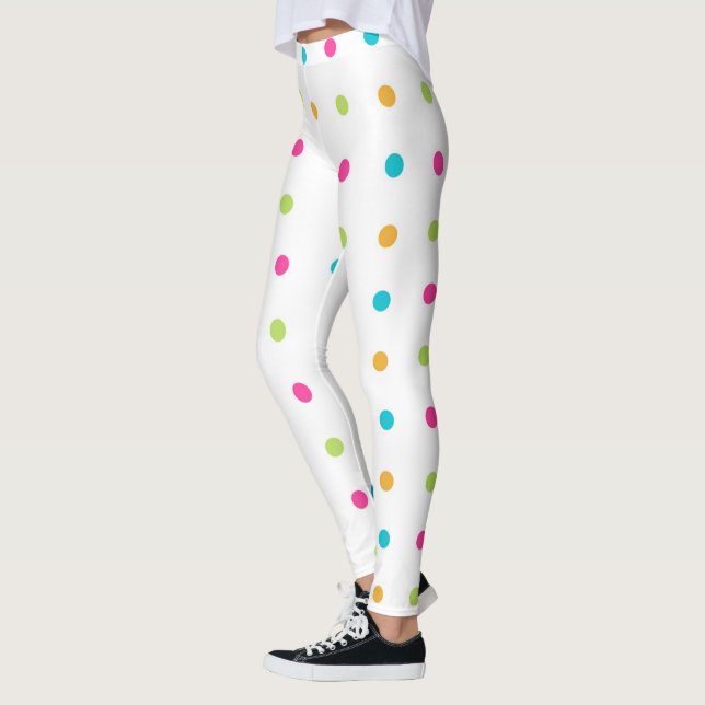 Leggings Pois multicolore (Gauche)