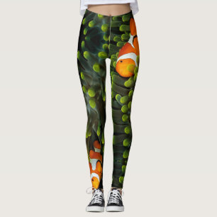 Leggings Poisson clown Jambes longues