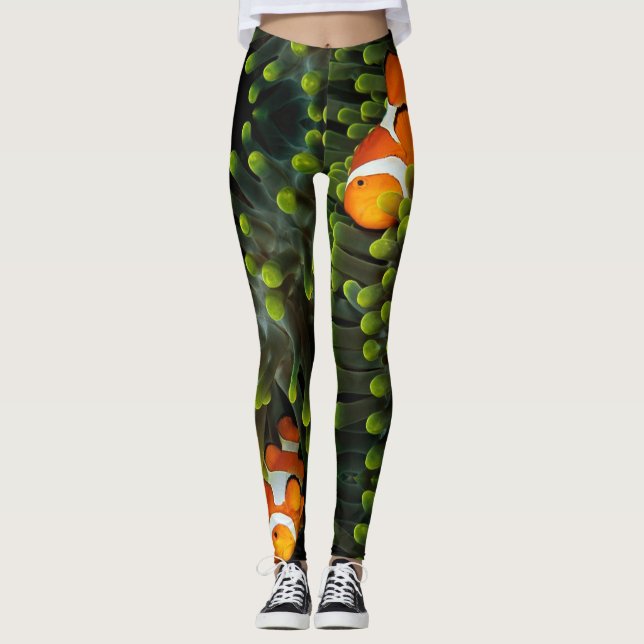 Leggings Poisson clown Jambes longues (Devant)