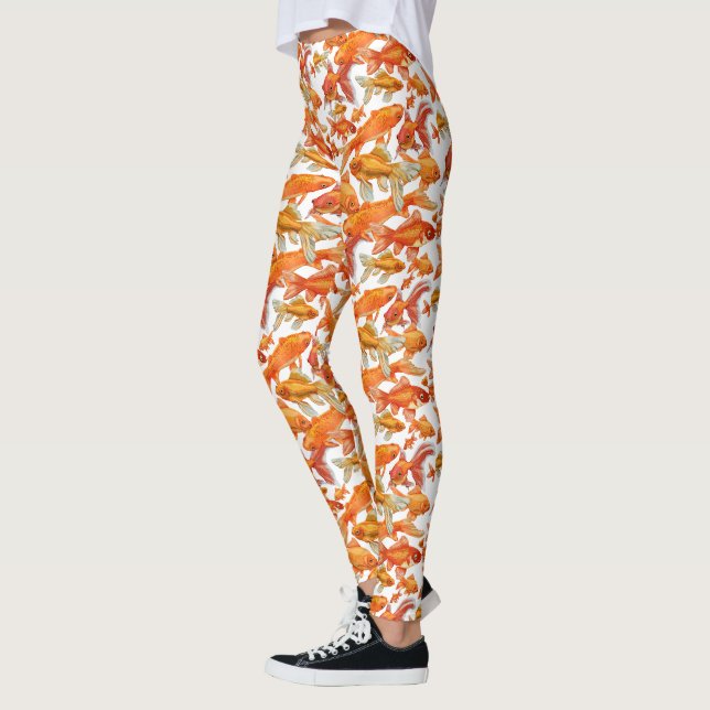 Leggings Poisson d'or (Gauche)