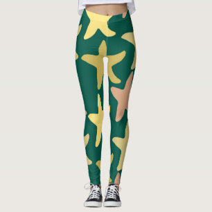 Leggings Poisson étoilé mignon moderne Exercice nautique Ve
