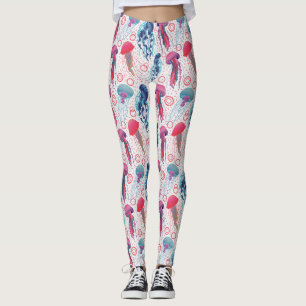 Leggings Poissons de gelée colorée