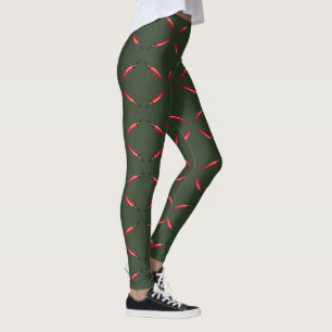 Leggings Poivrons rouges