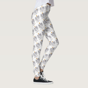 Leggings Pologne & Aigle, fan de sport, drapeau polonais