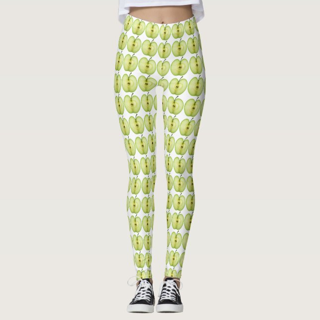 Leggings - Pomme tranche (Devant)