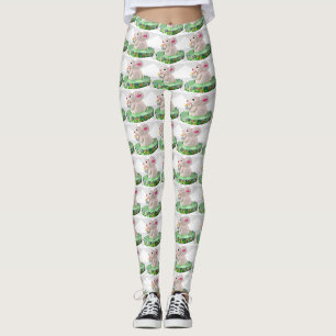 Leggings Pop Art Bunny Cake