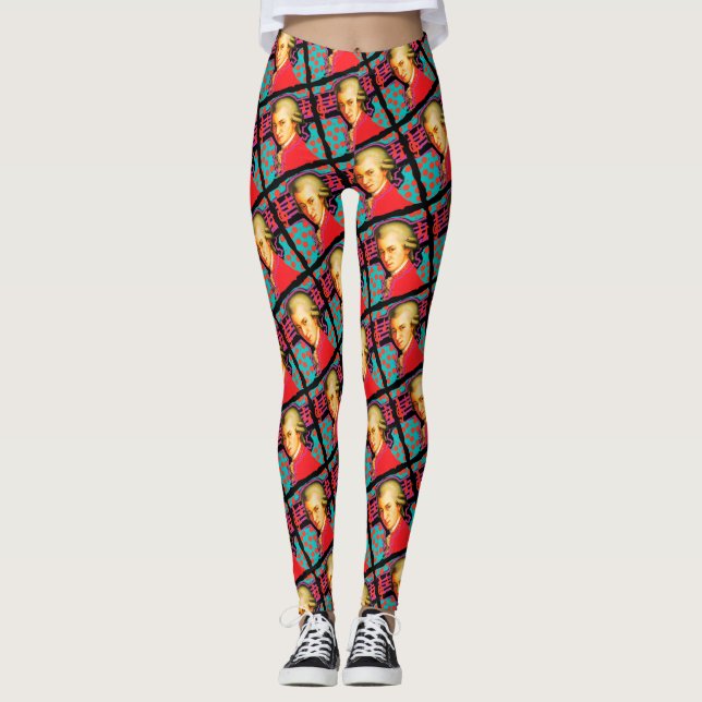 leggings "pop art" de Mozart (Devant)