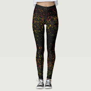 Leggings Pop Art Lèvres colorées